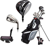 Precise M5 Men's Complete Golf Clubs Package Set Includes Titanium Driver (Left Hand Tall Size +1") Precise Golf