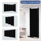 Room Divider and Folding Privacy Screens， 6 Panel Wide Room Divider Wall Screen for Room Separtition