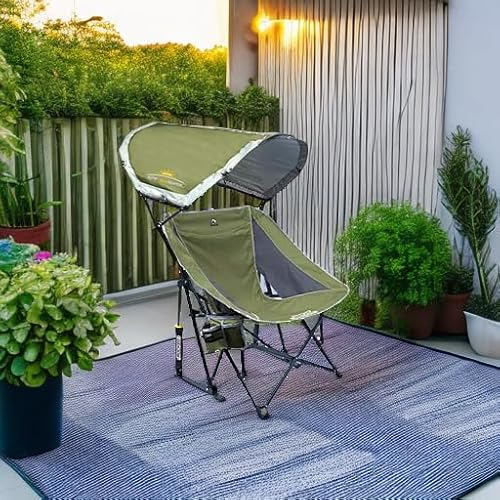 GCI Outdoor Pod Rocker Outdoor Rocking Chair with SunShade Canopy – MD ...