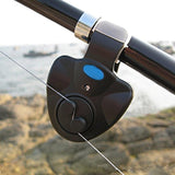 Wingsflying 4 x Black Electronic LED Fishing Light Bulb with Sound Alarm and Audible Alarm