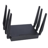 5G CPE Router with SIM Card Slot, Dual Band WiFi 6, 1000 Mbps Gigabit Ethernet, 8 High Gain Antennas, Wireless Internet for Home, Office, RV, and Travel
