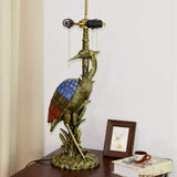 GAUUA Tiffany Table Lamp 18" Tiffany Style Large Table Lamp Dark
