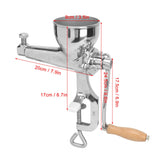 Generic Wheatgrass Juicer, Stainless Steel Portable Pomegranate Juicer Sugarcane Juice Machine Crank Wheatgrass Extractor for Juicing Wheatgrass, Orange, Ginger, Pomegranate, Watermelon Generic