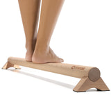 Versatile 40 Inch Beech Wood Balance Beam for Home Use - Enhance Balance, Ankle Foot Strength, Flexibility for All Ages, Physical Therapy Purposes