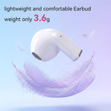 WWU Wireless Earphones, in-Ear Earbuds with Charging Case, 43H Playtime Long Playback Time, Compact and Lightweight, Bass Stereo Sound, IPX7 Waterproof Earphones for Gym/Running/Work，White