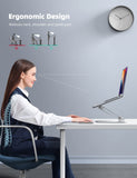 Adjustable Laptop Stand, Portable Laptop Riser, Aluminum Laptop Stand for Desk Foldable Lamicall