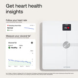WITHINGS Body Smart - Accurate Scale for Body Weight and Fat Percentage, Body Composition Wi-Fi and Bluetooth Weight Scale, Baby Weight Scale, Smart Scale Apple Health Compatible, Bathroom Scale