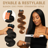 Misstoo 15A Cambodian Body Wave Bundles, 3 Bundles 26 28 30 Inch,