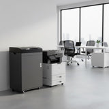 Wingwise 24 Hours Runtime Industrial Paper Shredder, 21.1 Gallons Wastebasket, 12-Sheet Micro Cut