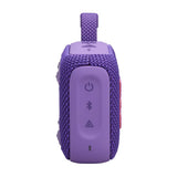 JBL Go 4 - Ultra-Portable, Waterproof and Dustproof Bluetooth Speaker, Big JBL Pro Sound with Punchy bass, 7-Hour Built-in Battery, Made in Part with Recycled Materials (Purple)