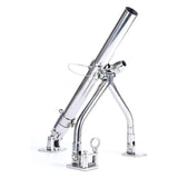 1pcs Hardware Accessories Stainless Steel Adjustable Bracket Fishing Rod Holder Outrigger Rod Holder