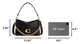 COACH Chain Tabby Shoulder Bag 30