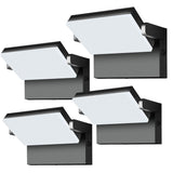 BIRITALO 18000LM Modern Security Flood Light, 360° Rotatable Areas Lighting