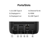 HP USB-C 100W G6, BS7S5AA#ABA, Docking Station with 100W Power Delivery