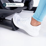 Echelon - Elliptical Exercise Machine | Work Out Equipment for Home Gym | ‎Magnetic Resistance Mechanism | 20 Stride with Single Rail Design | Pre-Programmed LCD Monitor | Convenient Tablet Holder Echelon