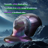 WATERELF 3Pc Easter Egg Galaxy Slime for Kids, Easter Basket Stuffers Fidget Sensory Artistic Therapy Slime Toys for Boys Girls Adults, Stress Relief Non-Sticky - Each 420ml 18oz - Green/Blue/Purple
