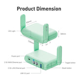 GL.iNet GL-MT3600BE (Beryl 7) Portable Travel Router, Pocket Wi-Fi 7 Wireless 2.5G Router