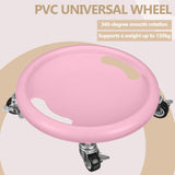 Seenelling 8 Pcs Abdominal Exercise Roller Wheel Abdominal Exercise Sliders for Core Workout AB Wheel Exercise Board Abdominal Board Trainer for Abdominal Core Strength Training, AB Workout Equipment