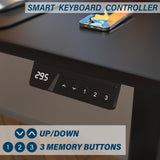 Stand Up Desks [35 x 20 Inch] - Ergonomic Sit Stand Desk Rising Desks for Home Office Computer Desk