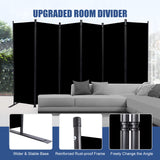 Room Divider and Folding Privacy Screens， 6 Panel Wide Room Divider Wall Screen for Room Separtition