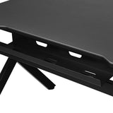 E-Sports Computer Desk Table with Large Ergonomic Surface and Heavy Duty Construction for Home or Office