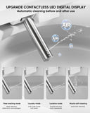 Smart Toilet with Bidet Built In with Warm Water Sprayer and Dryer