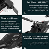 MechPuConToy RC Helicopter Model, AW-911 Air - Wolf 1/34 Scale 2.4G 9CH Flybarless RC Aircraft Model with 6G/3D Stunt Mode and GPS Positioning (RTF Version)