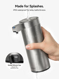 SUNLY Touchless Automatic Soap Dispenser – Clog-Free Pump, 0.2s Fast Sensor, USB-C Rechargeable, Smudge-Resistant Stainless Steel