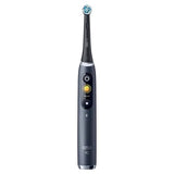 Oral-B Rechargeable Electric Toothbrush, iO9 Limited Ultimate Clean, 7 Cleaning Modes, Interactive Display, iSense Charger, Charging Travel Case, Visible Pressure Sensor, 3 Brush Heads, Black