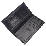 HBJWOV Men Genuine Leather Wallet Blocking Credit Card Holder