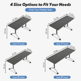 Rolling Modular Conference Room Table,Wooden Training Meeting Desk for Office School Classroom University Library