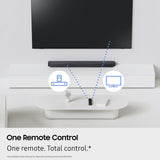 Samsung B-Series Soundbar HW-B630F 3.1 ch DTS Virtual:X Soundbar with Subwoofer (2025 Model) One Remote Control, Voice Enhance Mode, Adaptive Sound