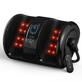 HTM Foot Massager Machine with Heat – Shiatsu Style Foot Relaxer with 3 Speeds and 3 Modes, Versatile Control, Ideal Gift for Men and Women, Perfect for Home and Office Relaxation