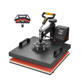 15x15 Inch Professional Swing Away Digital Tshirt Press Machine for Sublimation, Vinyl, Heat Transfer Projects