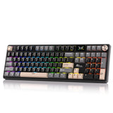 RK ROYAL KLUDGE S104 Wireless Mechanical Keyboard with Screen & Metal Knob