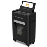 120-Sheet Auto Feed Paper Shredder, 40 Min Non-Stop, Shredders for Home Office Heavy Duty, P-4 Ultra Security Shredder for Home Office