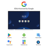 NEWORK 65 Inch 4K Smart Board, Google EDLA-Certified Interactive Whiteboard