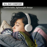 Sony WH-CH520 Wireless On-Ear Bluetooth Headphones with Mic, Cappuccino