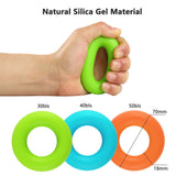 Hand Grip Strengthener Kit with Finger Exerciser, Finger Stretchers, Adjustable Hand Gripper and Exercise Rings, Strength Trainer for Athletes, Pianists, Guitar and Therapy LDG FLY