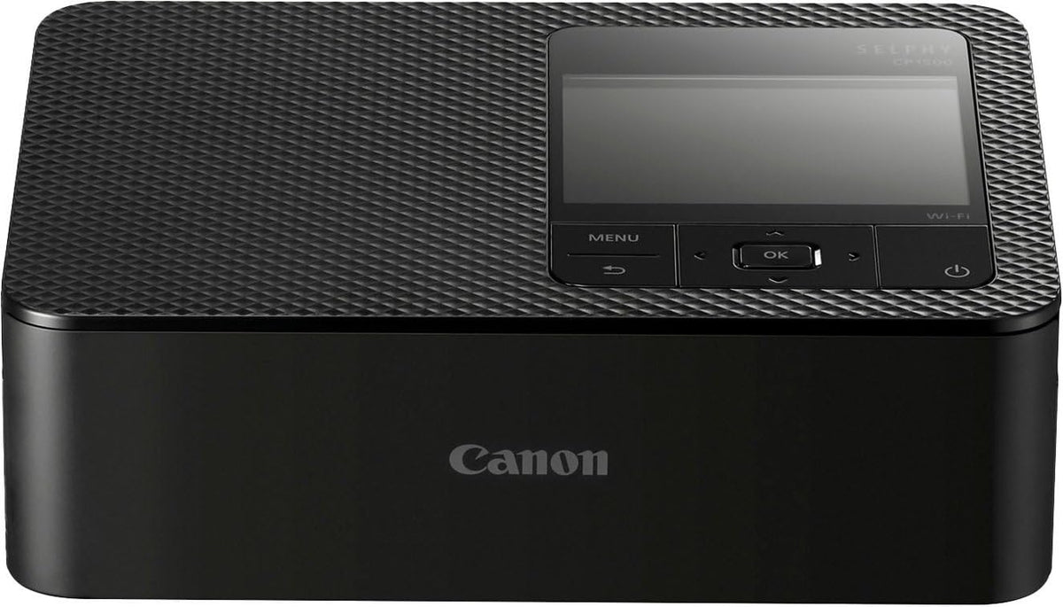 Canon Selphy CP1500 Wireless Compact Photo Printer (Black) Bundle with ...