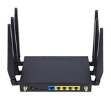 5G CPE Router with SIM Card Slot, Dual Band WiFi 6, 1000 Mbps Gigabit Ethernet, 8 High Gain Antennas, Wireless Internet for Home, Office, RV, and Travel