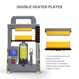 5 Ton Hydraulic Heat Press Machine with 3x5 inch Heated Plates