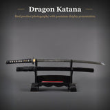 Imperial Dragon Katana, 1095 Carbon Steel Hand Forged Full Tang Sword