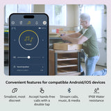 Jabra Enhance Select 700 Clinic-Quality OTC Hearing Aids, Licensed Audiology Services Included, Bluetooth LE Audio & Streaming for iOS/Android, Nearly Invisible & Comfortable, Silver