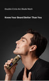 Kodi Prof JMT50A Suttik Painless Tool Nose and Ear for Men and Women, USB Rechargeable Professional Nostril Nasal Eyebrow Facial Ear Hair Trimmer with Gold Knight