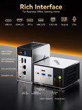 GMKtec M8 Mini PC AMD Ryzen 5 PRO 6650H (Turbo 4.5GHz) 1TB SSD 16GB LPDDR5