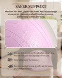 Trideer Pregnancy Birthing Ball, 1.7mm Extra Thick Yoga Ball for Maternity, Labor, Physio, Recovery, Exercise Guide & Daily Comfort Tips for All Trimesters, 1000LB Anti-Burst Non-Slip Stability Ball