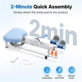 MERACH Split Machine, Stretching Equipment for Flexibility, 180° Leg Stretcher with 6-Level Length Adjustment & Comfortable Pad, Home Stretch Machine for Dance, Gymnastics, 300lbs Capacity (Blue)