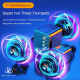 BXNSDFS Laptop Audio Multimedia Desktop Small Speaker 2.1 Subwoofer Speakers