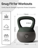 YOTTOY Soft Kettlebells, 10 lb kettlebell with Anti-Slip Base & Impact-Resistant Design - Perfect for Strength Training Kettlebells Weightlifting